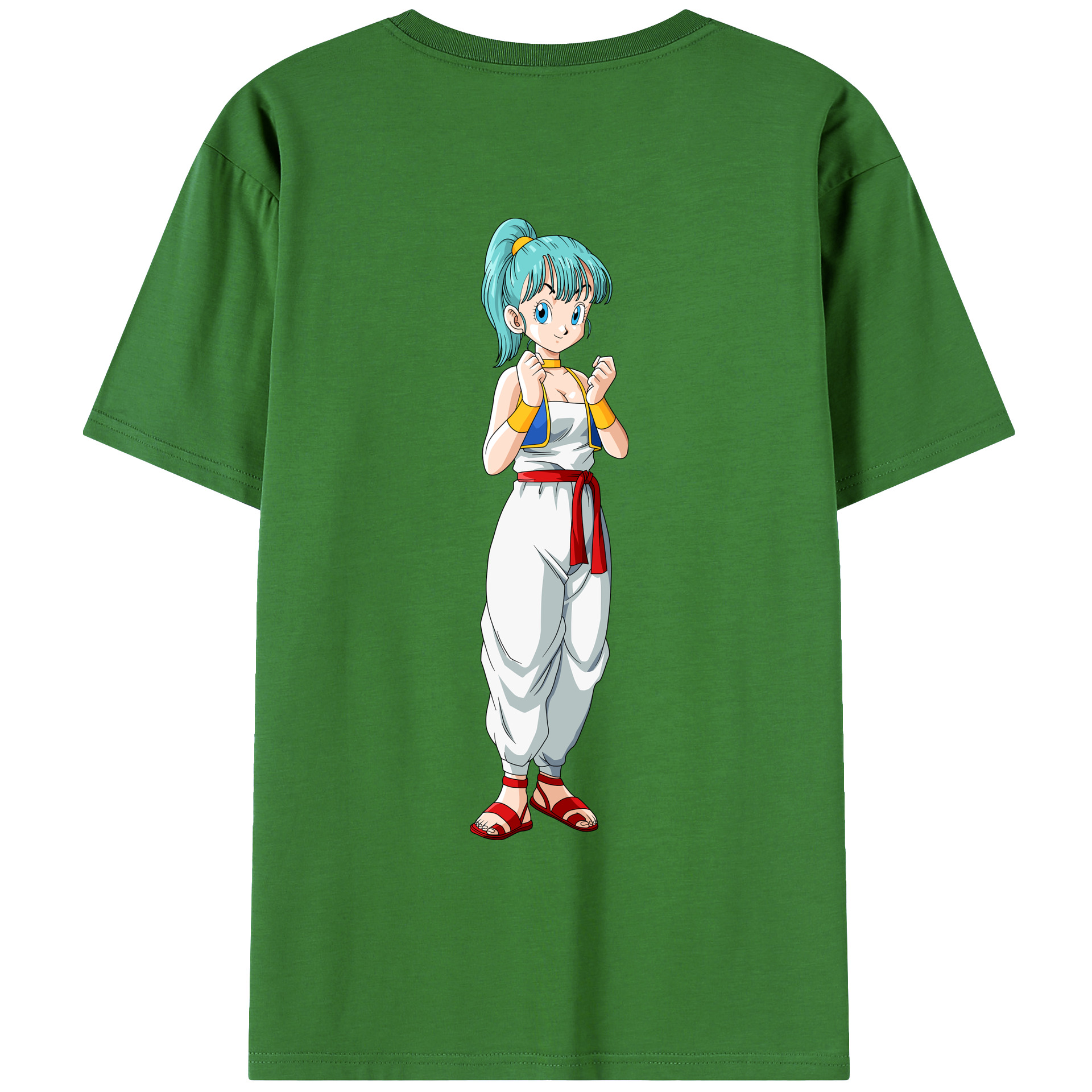 （画像用） ドラゴンボール DRAGON BALL レディース半袖Tシャツ(バックプリント)